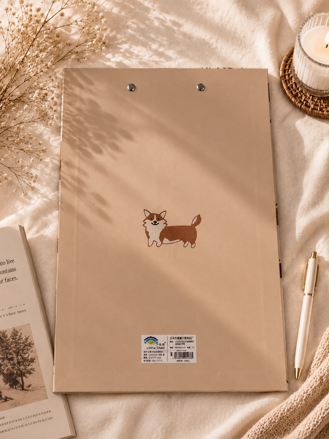 Aesthetic Wooden Clipboard