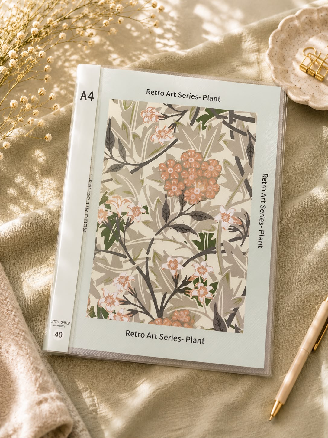 Retro Art Series A4 File Folder