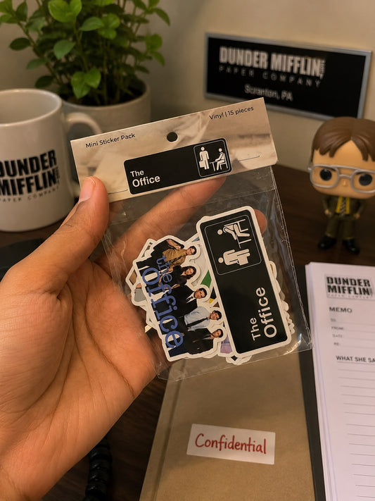 TV Series Sticker Collection | 15 Premium Vinyl Stickers